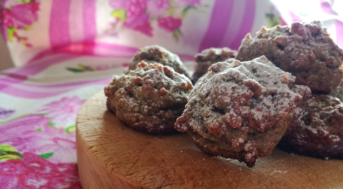 ricetta biscotti morbidi con farina di pistacchio