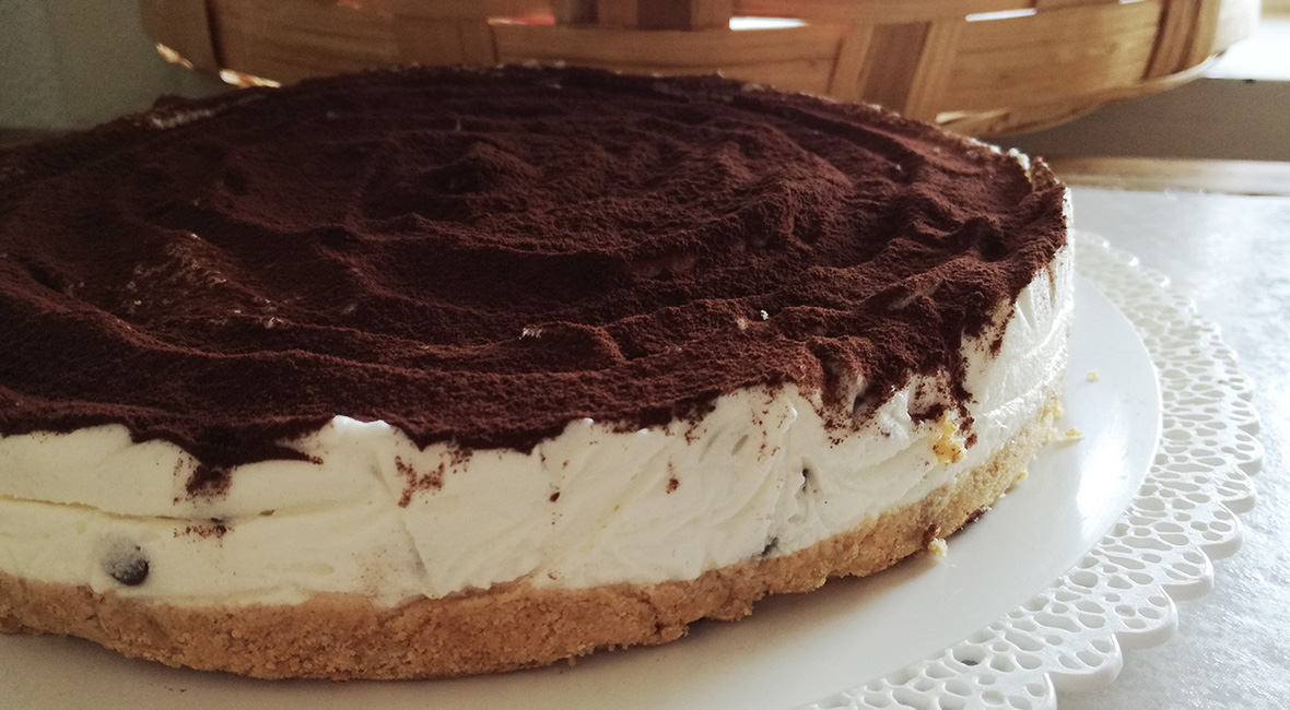 ricetta cheesecake alla stracciatella